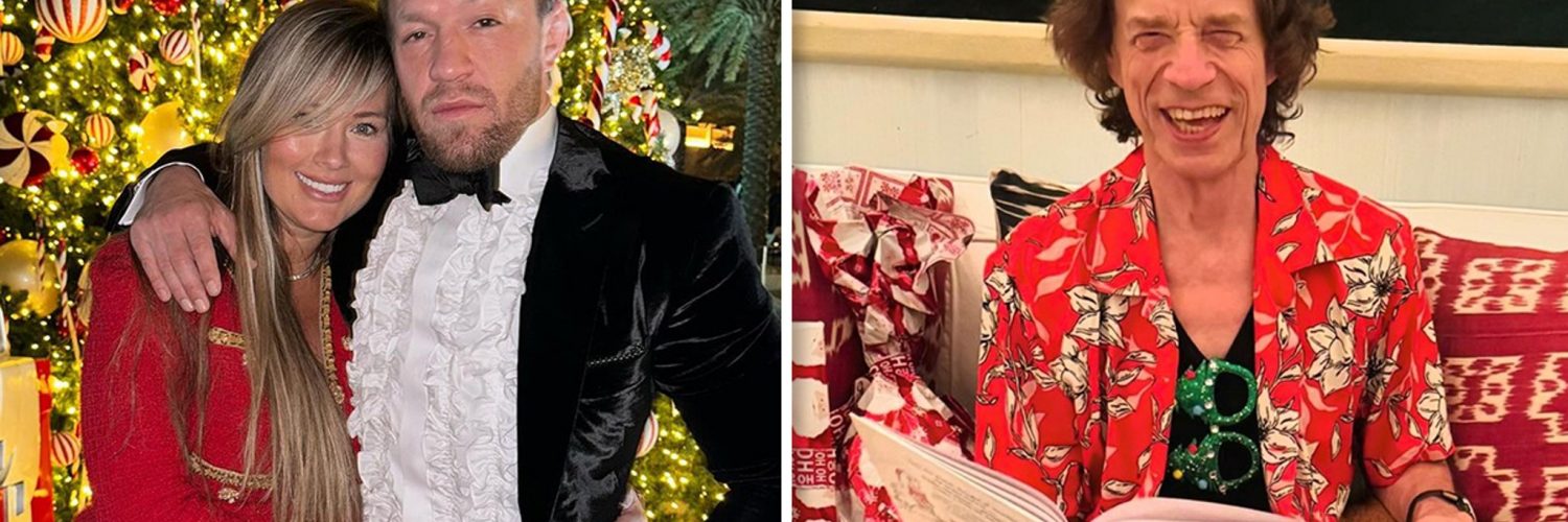 Celebrities Get Into the Holiday Spirit for Christmas 2023