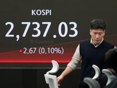Stock market today: Global shares mostly higher after calm day on Wall St