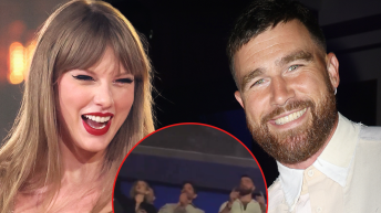 Travis Kelce Attends Taylor Swift’s ‘Eras’ Tour Show with Gigi Hadid, Bradley Cooper